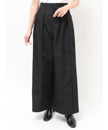 バックリボンワイドパンツ