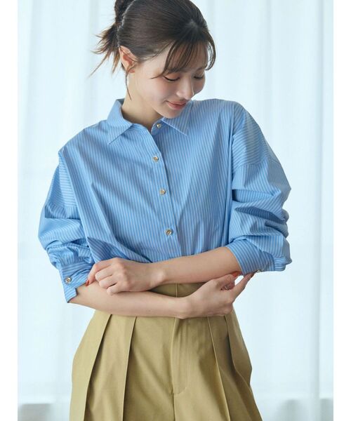 TONAL(トーナル)の「バックリボンワイドパンツ(その他パンツ・レディース・ベージュ/ブラック・MEDIUM)」の8枚目の写真