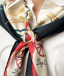 CALIFORNIA OUTFITTERS | 8B14 シンプル ラウンド スカーフ留め リングクリップ(バンダナ/スカーフ)