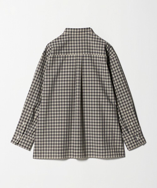 ポリエステルウール ローンチェックシャツ（シャツ/ブラウス