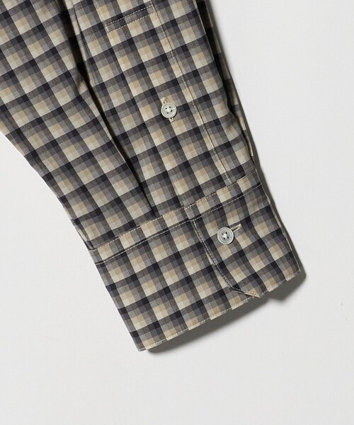 ポリエステルウール ローンチェックシャツ（シャツ/ブラウス