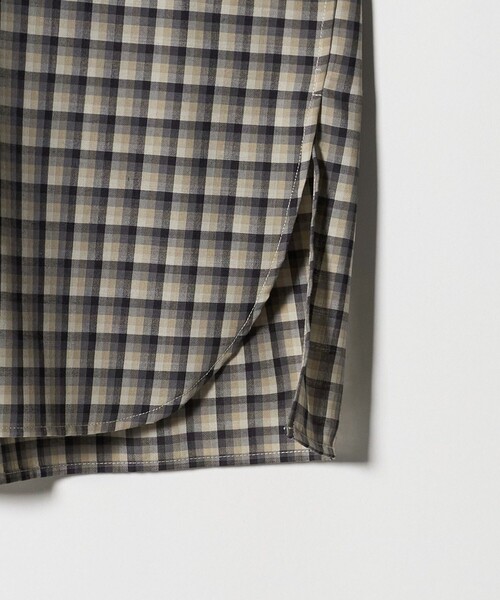 ポリエステルウール ローンチェックシャツ（シャツ/ブラウス