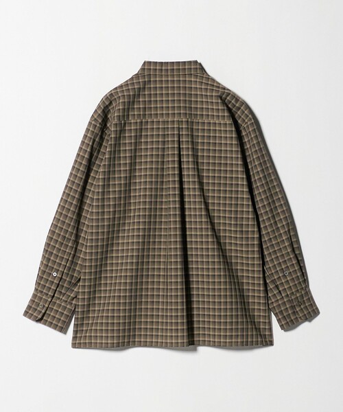 ポリエステルウール ローンチェックシャツ（シャツ/ブラウス