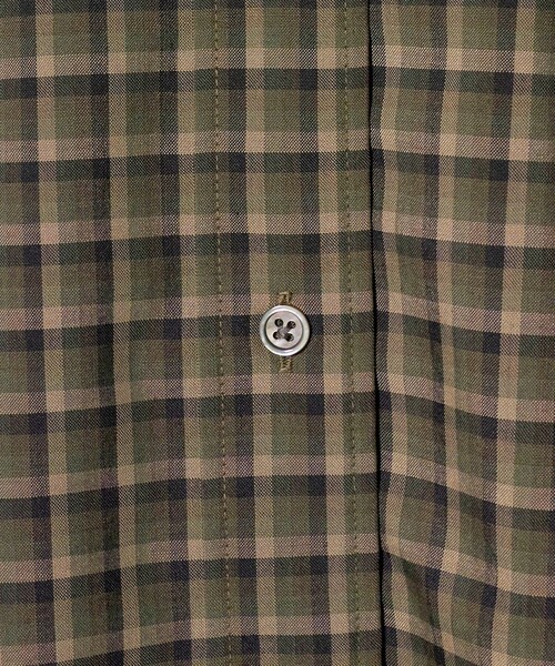 ポリエステルウール ローンチェックシャツ（シャツ/ブラウス