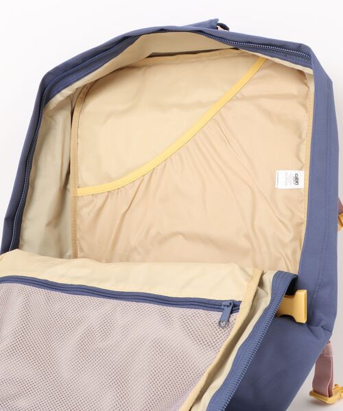 CABINZERO(キャビンゼロ)の「【CABINZERO/キャビンゼロ】 CLASSIC 44L SHIBORI BLUE(バックパック/リュック・メンズ・その他1・FREE)」の4枚目の写真