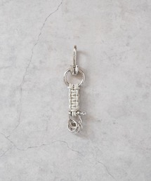 PR01.（ピーアールワン）の「SENTI LEATHER BRAID KEY CHAIN（キーホルダー）」