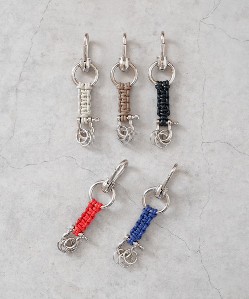SENTI LEATHER BRAID KEY CHAIN（キーホルダー）｜SENTI（センティ）の