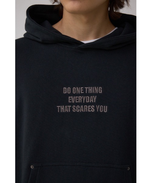 AZUL by moussy(アズールバイマウジー)の「スウェットプルオーバーパーカー(パーカー・メンズ・グリーン系その他2/ライトブラック/ブラック・MEDIUM/LARGE)」の10枚目の写真