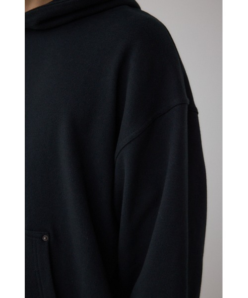 AZUL by moussy(アズールバイマウジー)の「スウェットプルオーバーパーカー(パーカー・メンズ・グリーン系その他2/ライトブラック/ブラック・MEDIUM/LARGE)」の12枚目の写真