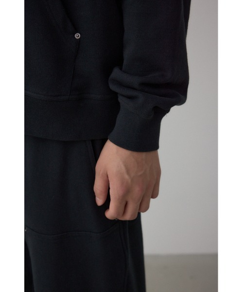 AZUL by moussy(アズールバイマウジー)の「スウェットプルオーバーパーカー(パーカー・メンズ・グリーン系その他2/ライトブラック/ブラック・MEDIUM/LARGE)」の13枚目の写真