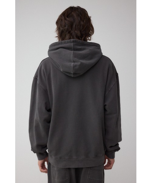 AZUL by moussy(アズールバイマウジー)の「スウェットプルオーバーパーカー(パーカー・メンズ・グリーン系その他2/ライトブラック/ブラック・MEDIUM/LARGE)」の21枚目の写真