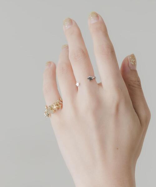 SMELLY（スメリー）の「2セットピンキーリング（リング・レディース・ゴールド系その他・-）」の5枚目の写真