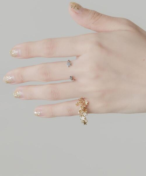 SMELLY（スメリー）の「2セットピンキーリング（リング・レディース・ゴールド系その他・-）」の4枚目の写真