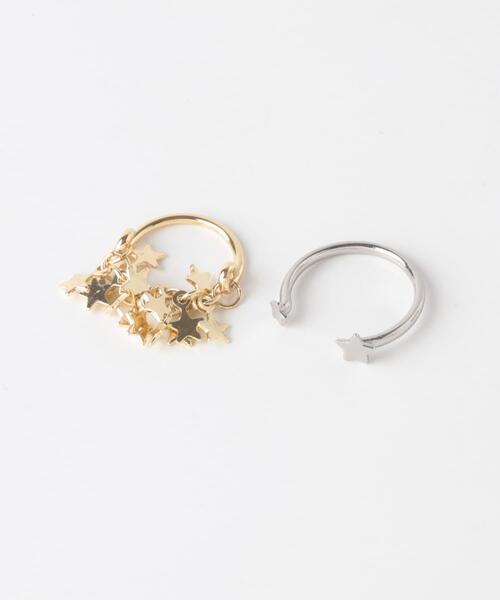 SMELLY（スメリー）の「2セットピンキーリング（リング・レディース・ゴールド系その他・-）」の3枚目の写真