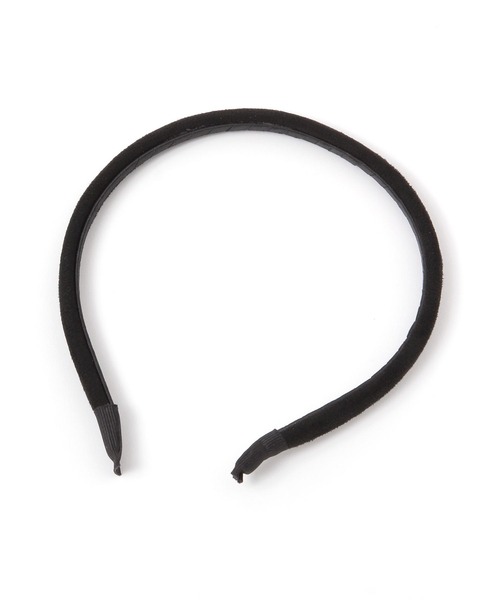 Elura（エルーラ）の「フェイクスエードカチューシャ（カチューシャ・レディース・ダークブラウン/ブラック・FREE）」の3枚目の写真