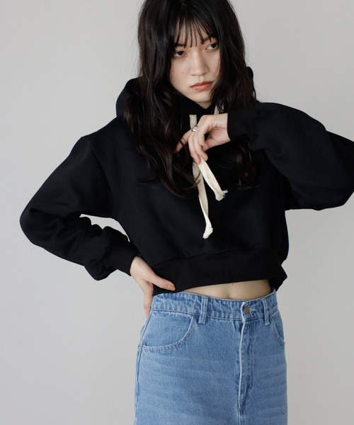 embroidery hoodie / e刺繍裏毛フーディー
