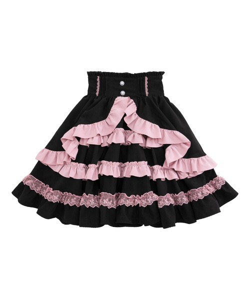 セール】フリルたっぷりリボンスカート（スカート）｜DearMyLove