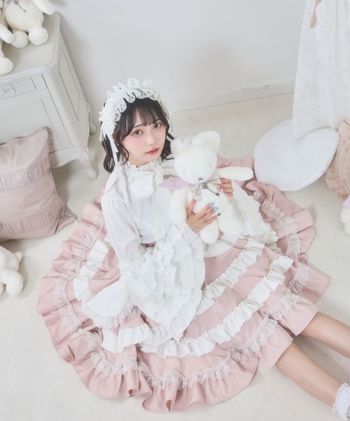 DearMyLove（ディアマイラブ）の「フリルたっぷりリボンスカート