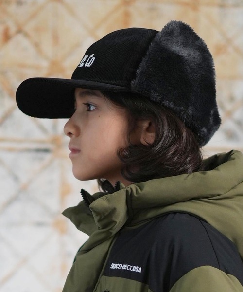 セール】DC/ディーシー 25 KD WR CORDUROY FLIGHT キッズ キャップ