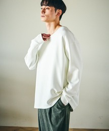 LAKOLE | ダンボールUネック長袖T / 589555(Tシャツ/カットソー)