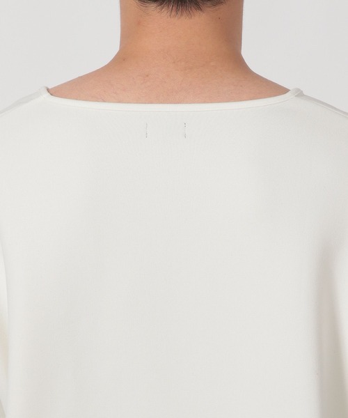 LAKOLE（ラコレ）の「ダンボールUネック長袖T / 589555（Tシャツ/カットソー・メンズ・パープル/ホワイト/ライトグレー/ブラック・MEDIUM/LARGE）」の16枚目の写真