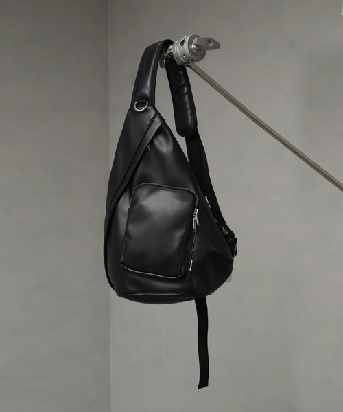 セール】【welise×ADAMPATEK】アーティフィシャルレザー ギミックワン