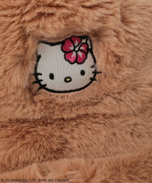 Candy Stripper（キャンディストリッパー）の「【HELLO KITTY】HIBISCUS FUR ハット（ハット・レディース・ブラック/ピンク/ブラウン・FREE）」の9枚目の写真