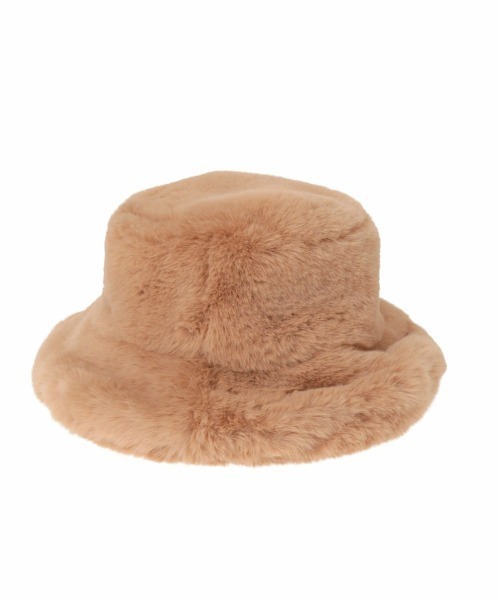 Candy Stripper（キャンディストリッパー）の「【HELLO KITTY】HIBISCUS FUR ハット（ハット・レディース・ブラック/ピンク/ブラウン・FREE）」の4枚目の写真