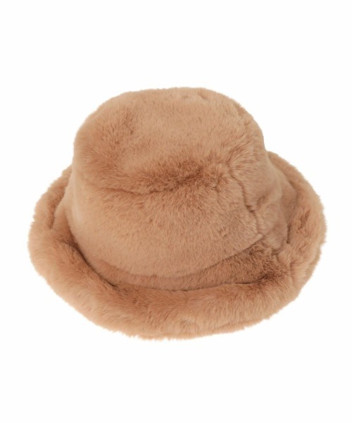 Candy Stripper（キャンディストリッパー）の「【HELLO KITTY】HIBISCUS FUR ハット（ハット・レディース・ブラック/ピンク/ブラウン・FREE）」の5枚目の写真