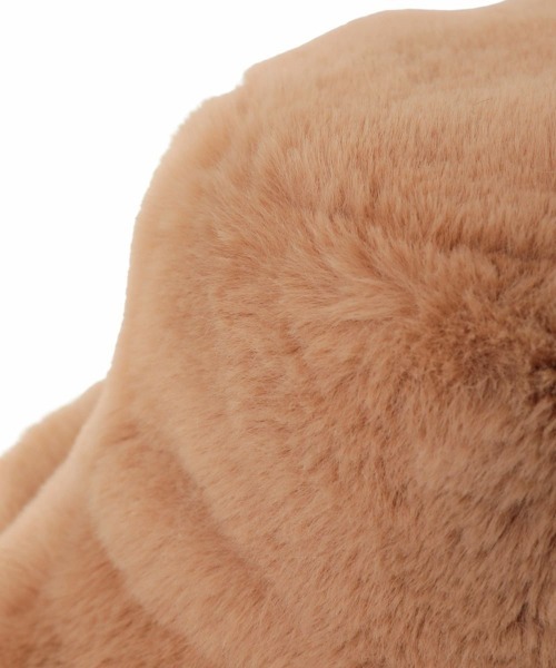 Candy Stripper（キャンディストリッパー）の「【HELLO KITTY】HIBISCUS FUR ハット（ハット・レディース・ブラック/ピンク/ブラウン・FREE）」の7枚目の写真