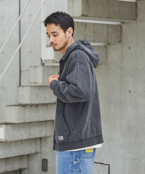 SMITH'S（スミス）の「SMITH’S（スミス）別注ヴィンテージライクパーカー（パーカー・メンズ・ベージュ/ネイビー/ブラック・L/M）」の7枚目の写真