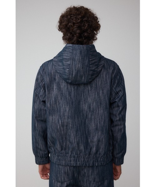 AZUL by moussy(アズールバイマウジー)の「AZUL DENIM シャイニーデニムブルゾン 冬服 秋服(ブルゾン・メンズ・ブルー/グレー・MEDIUM/LARGE)」の21枚目の写真