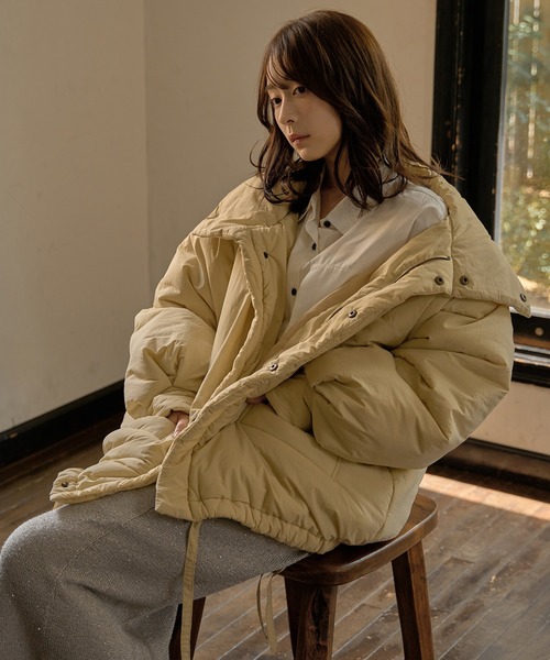 midealマイディール padding blouson / パディングブルゾン padding blouson / パディングブルゾン（ブルゾン）｜mideal