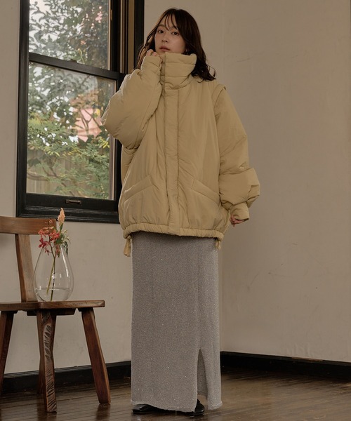 padding blouson / パディングブルゾン（ブルゾン）｜mideal（マイ