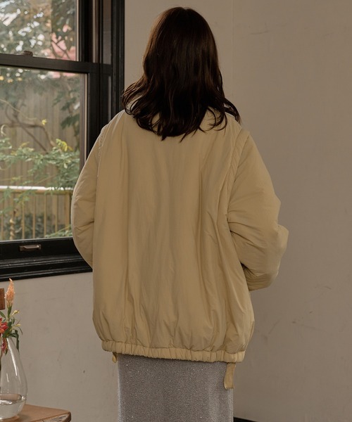 padding blouson / パディングブルゾン（ブルゾン）｜mideal（マイ