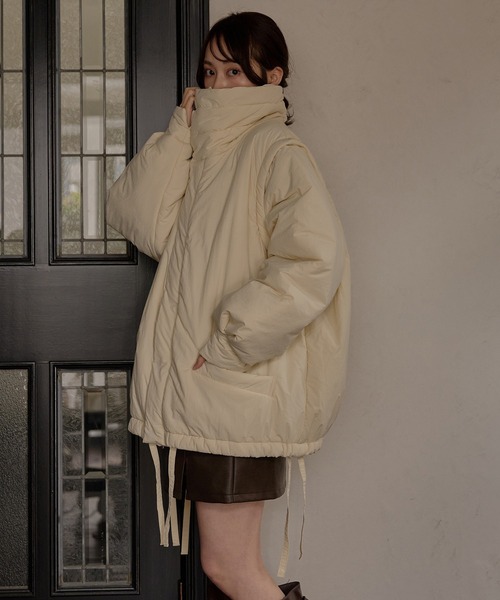 padding blouson / パディングブルゾン（ブルゾン）｜mideal（マイ 