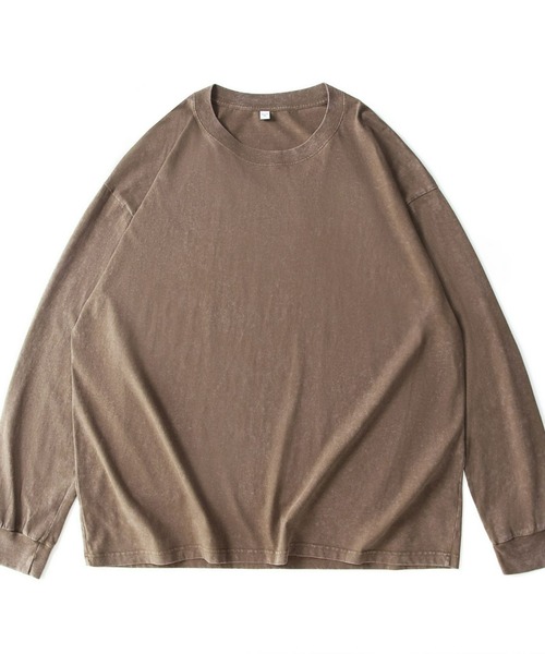 REBALANCE(リバランス)の「ユニセックス ヴィンテージ風ウォッシュ長袖Tシャツ(Tシャツ/カットソー・メンズ・B/A/C/D・LARGE/XX-LARGE/MEDIUM/X-LARGE)」の7枚目の写真