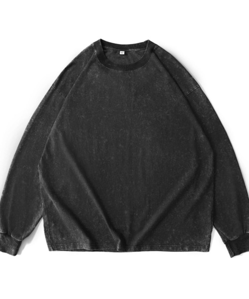 REBALANCE(リバランス)の「ユニセックス ヴィンテージ風ウォッシュ長袖Tシャツ(Tシャツ/カットソー・メンズ・B/A/C/D・LARGE/XX-LARGE/MEDIUM/X-LARGE)」の10枚目の写真