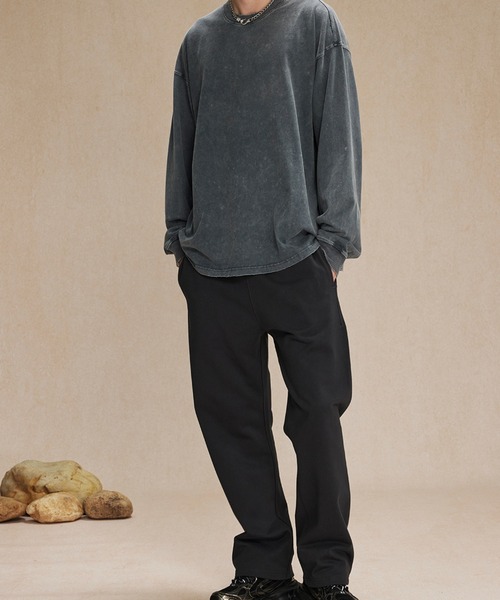 REBALANCE(リバランス)の「ユニセックス ヴィンテージ風ウォッシュ長袖Tシャツ(Tシャツ/カットソー・メンズ・B/A/C/D・LARGE/XX-LARGE/MEDIUM/X-LARGE)」の13枚目の写真