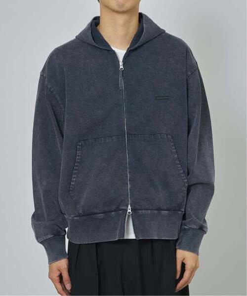 B.C STOCK（ベーセーストック）の「【ANTS & ELEPHANTS】ブリーチ加工 ショート丈 ダブルジップパーカー（パーカー・メンズ・ブラウン/レッド/イエロー/ネイビー/ブラック・LARGE/MEDIUM）」の17枚目の写真