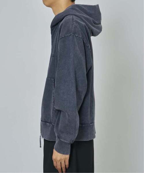 B.C STOCK（ベーセーストック）の「【ANTS & ELEPHANTS】ブリーチ加工 ショート丈 ダブルジップパーカー（パーカー・メンズ・ブラウン/レッド/イエロー/ネイビー/ブラック・LARGE/MEDIUM）」の18枚目の写真