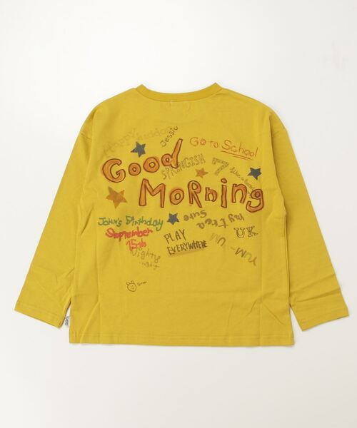 F.O.KIDS（エフオーキッズ）の「F.O.KIDS/エフオーキッズ グラフィックバリエーション長袖Tシャツ（Tシャツ/カットソー・キッズ・ブラウン/イエロー/オレンジ/パープル/ベージュ/アイボリー/ブルー/ピンク/グリーン・140/130/160/150）」の13枚目の写真