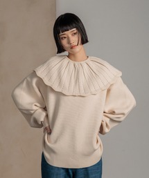 LOWRYS FARM | ＢＩＧカラーニットＬＳ　600397(ニット/セーター)