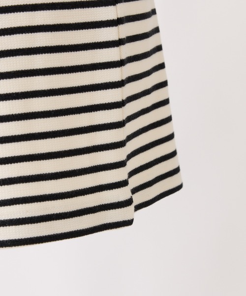 Seemi. byNICECLAUP（ シーミーバイナイスクラップ）の「【Seemi.】ボーダーショートパンツ（その他パンツ・レディース・グレー×ホワイト/ホワイト×ブルー/ホワイト×ブラック・FREE）」の7枚目の写真