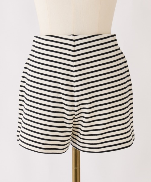 Seemi. byNICECLAUP（ シーミーバイナイスクラップ）の「【Seemi.】ボーダーショートパンツ（その他パンツ・レディース・グレー×ホワイト/ホワイト×ブルー/ホワイト×ブラック・FREE）」の22枚目の写真