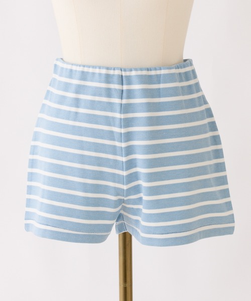 Seemi. byNICECLAUP（ シーミーバイナイスクラップ）の「【Seemi.】ボーダーショートパンツ（その他パンツ・レディース・グレー×ホワイト/ホワイト×ブルー/ホワイト×ブラック・FREE）」の14枚目の写真