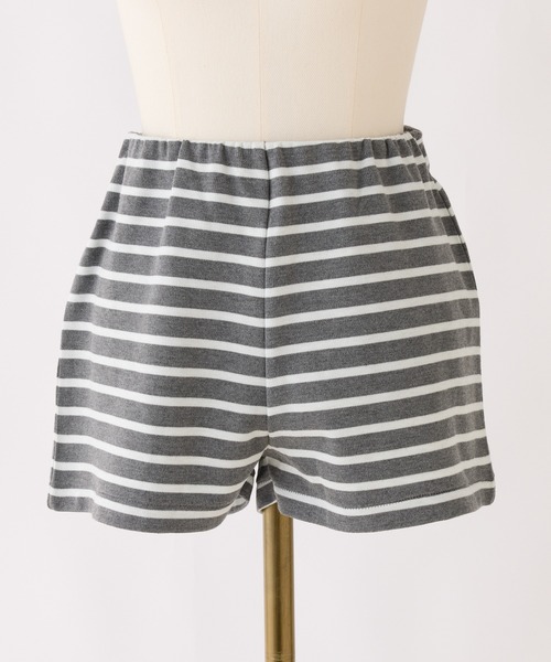 Seemi. byNICECLAUP（ シーミーバイナイスクラップ）の「【Seemi.】ボーダーショートパンツ（その他パンツ・レディース・グレー×ホワイト/ホワイト×ブルー/ホワイト×ブラック・FREE）」の21枚目の写真
