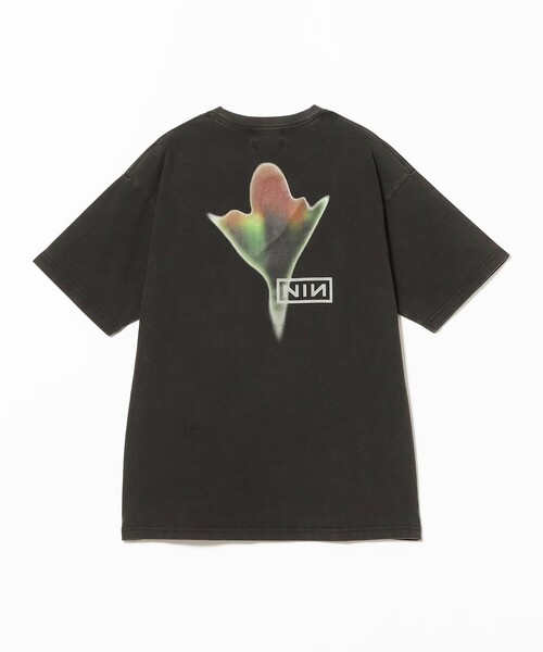International Gallery BEAMS(インターナショナルギャラリービームス)の「【別注】U/MUSIC × IG / UNDERSONG Nine Inch Nails グラフィック Tシャツ ②(Tシャツ/カットソー・メンズ・ブラック・S/L/M)」の3枚目の写真
