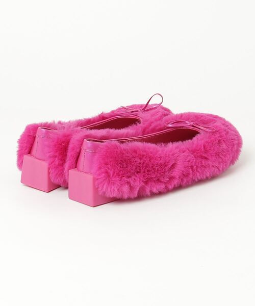 UNITED NUDE(ユナイテッドヌード)の「Block Teddy(パンプス・レディース・ピンク・35)」の2枚目の写真