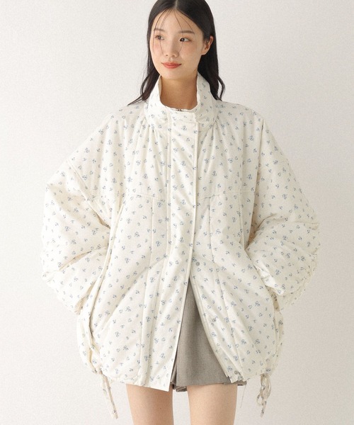 セール】スタンドギャザーミドルブルゾン 593654（ブルゾン）｜Heather